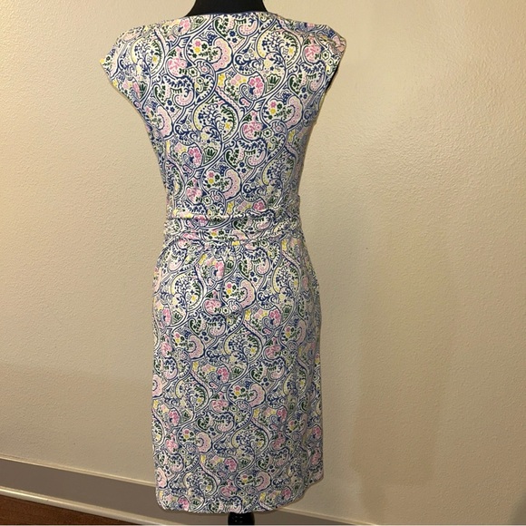 Boden Blue Pink Sundress Cap Sleeve Mini - Picture 6 of 10